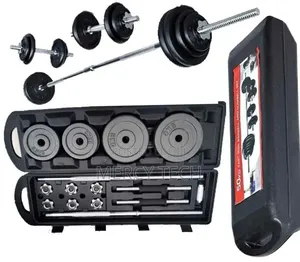 50kg Cast Iron Barbell Dumbbell Set Adjustable 50kg Weight