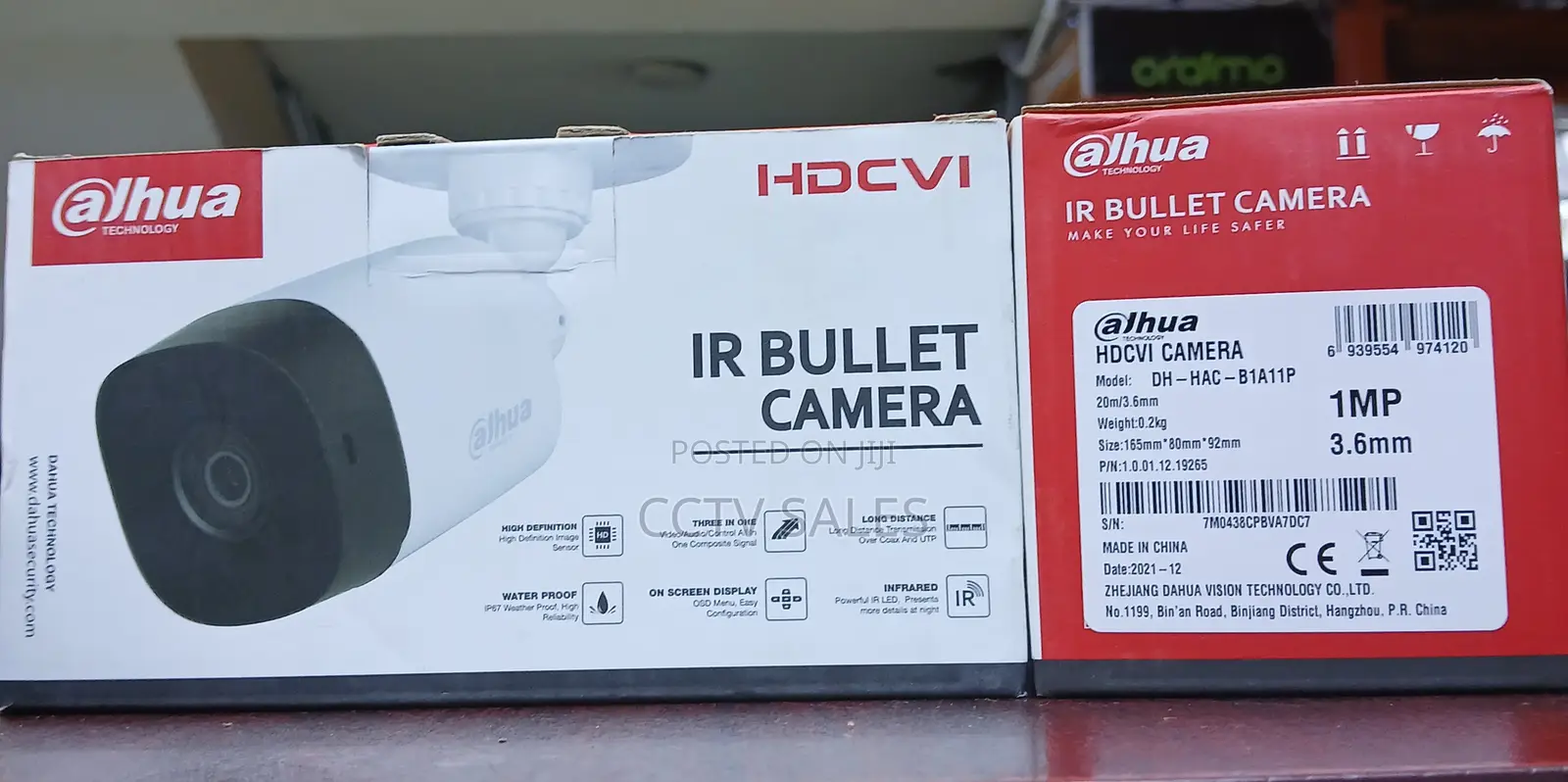 Dahua Ir Bullet Camera(Black and White) 1mp