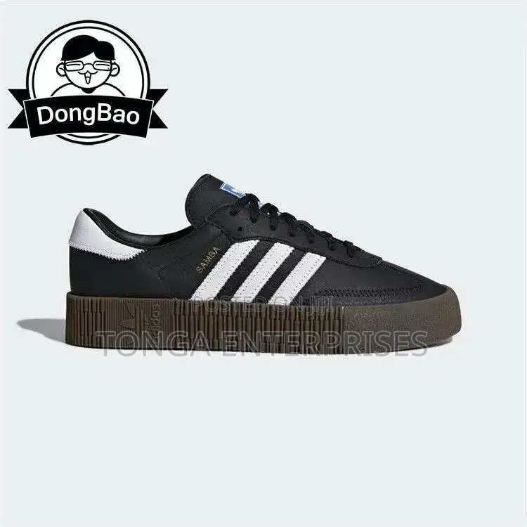 Black and White Striped Samba