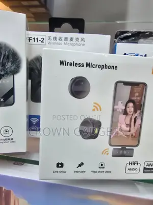 Sx21 Wireless Microphone Kit Anc Noise Reduction Vlog