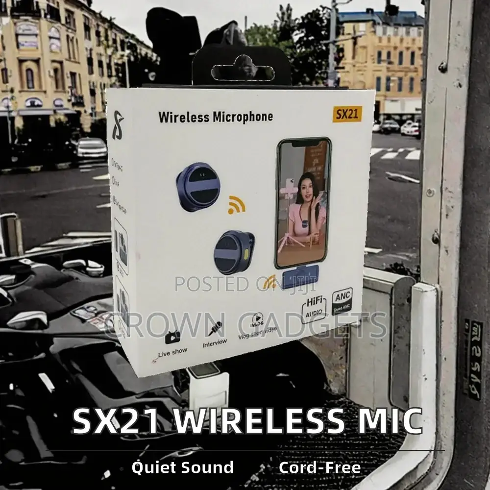 Sx21 Plug Play Wireless Mic Live Streaming Interview