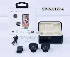 Sx21 Wireless Lapel Mic Noise Cancel Vlogging Kit