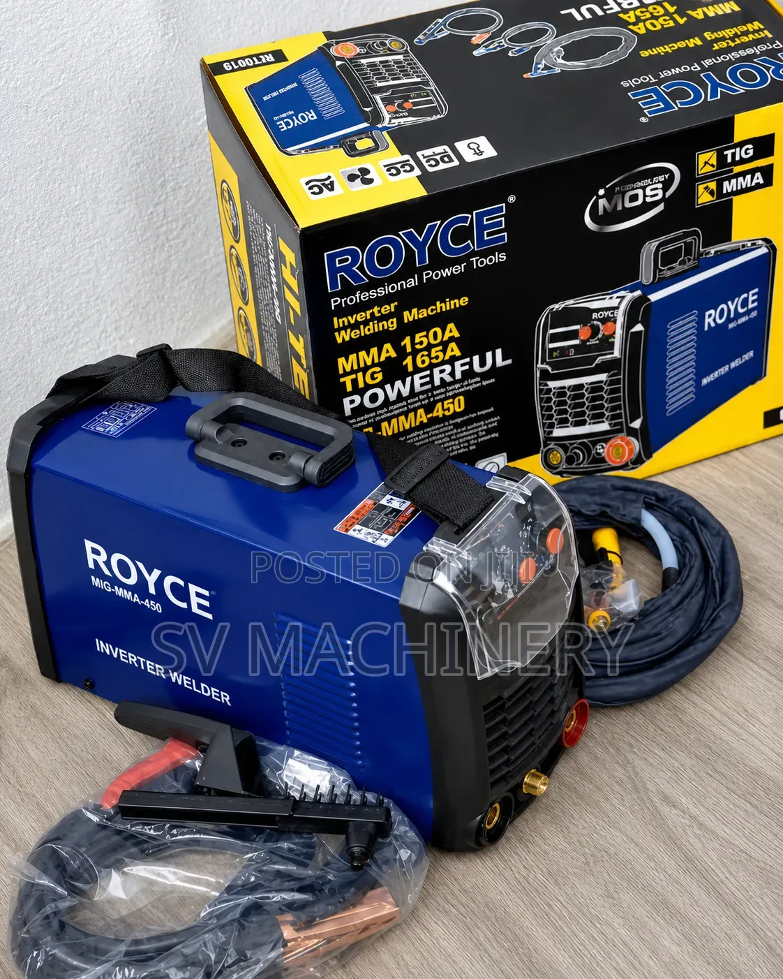 Heavy Duty 450a Tig-Mma Royce Welding Machine