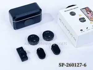 Sx21 Wireless Clip Mic Noise Reduction Interview Vlog