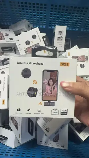 Sx21 Wireless Mic Kit for Live Streaming Content Creation