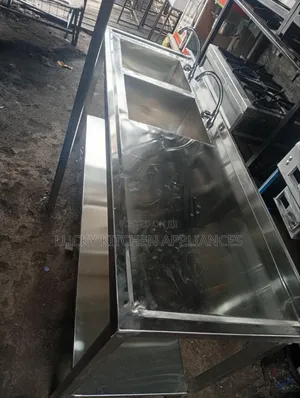Pure Stainless Steel Double Bowl Sink