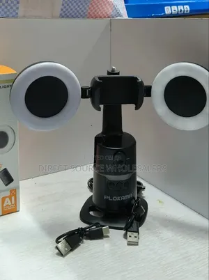 Smart Ai Gimbal 360 Rotation A20 Pro Phone Holder With Led Light