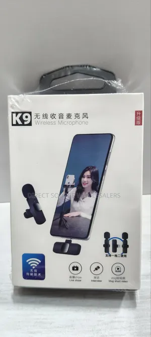 Wireless Microphone Clip-on for Android iPhone Clear Sound