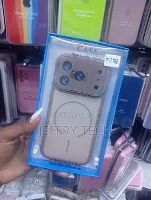 iPhone 17 Pro Built-in Camera Stand and Magsafe Compatibility Case