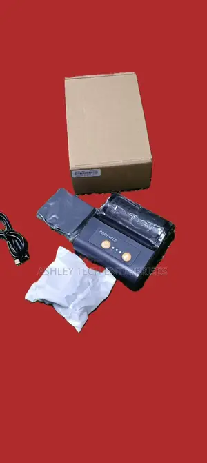 80mm Bluetooth Thermal Printer – Portable Wireless Receipt Printer