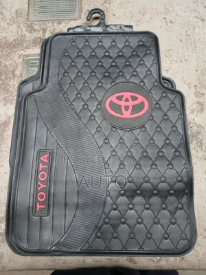 Branded Toyota Car Floor Mats 5pcs Set – Heavy Duty