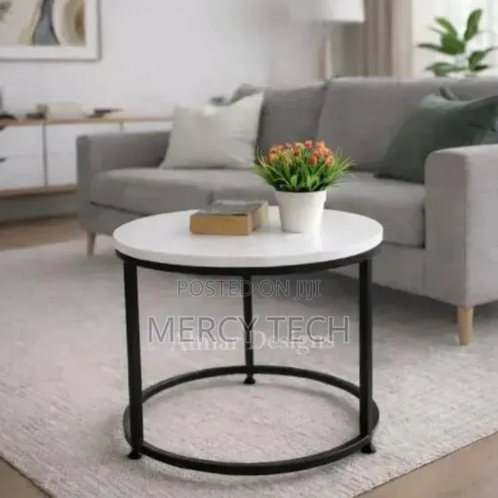 Nobel Wooden Round Coffee Table