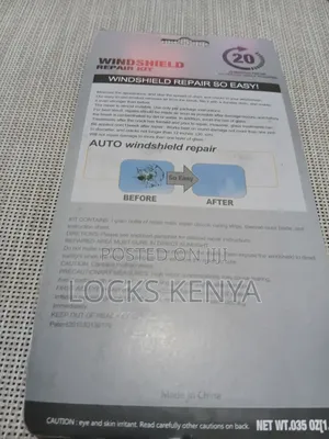 Advanced Windshield Repairs and Protection Kit