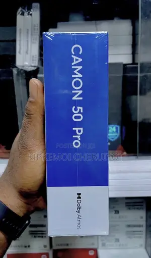 New Tecno Camon 50 Pro 256 GB Black