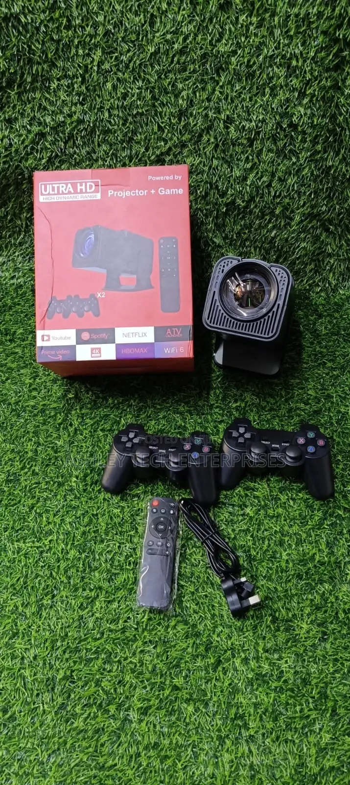 Hy300 Android Projector + Gaming Console – Smart Hd Home Entertainment