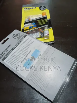 Self Service Windshield Repair Kit