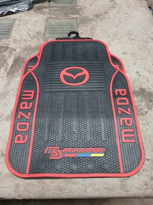 Mazda Branded Rubber Floor Mats – Full Set Non Slip Car Mats