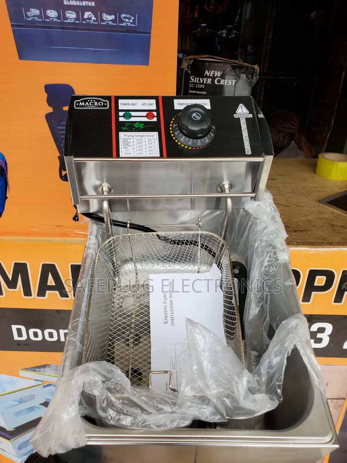 Tf-6s Deep Fryer – Home Commercial Use