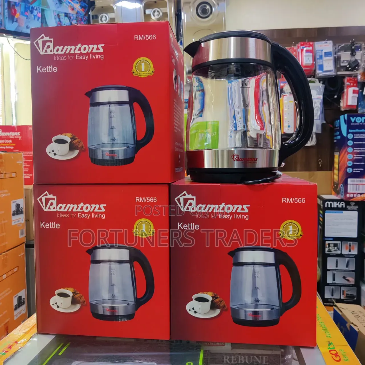 Ramtons Glass Jug Kettle