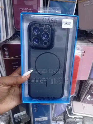 iPhone 15 Pro Max,Matte Black Silicone Protective Case