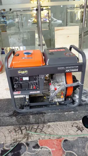 Hisaki Hk7000s 9.37kva Single Phase Heavy Duty Diesel Generator