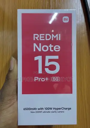 New Xiaomi Redmi Note 15 Pro+ 512 GB Black