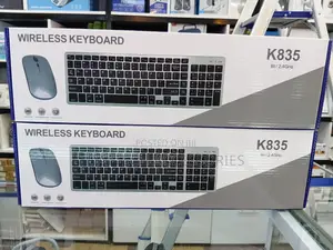  Rechargeable Bluetooth Keyboard and Mouse - Black