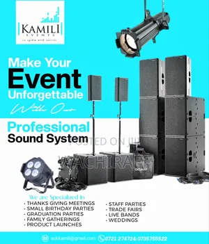 Sound Systems and Public Address