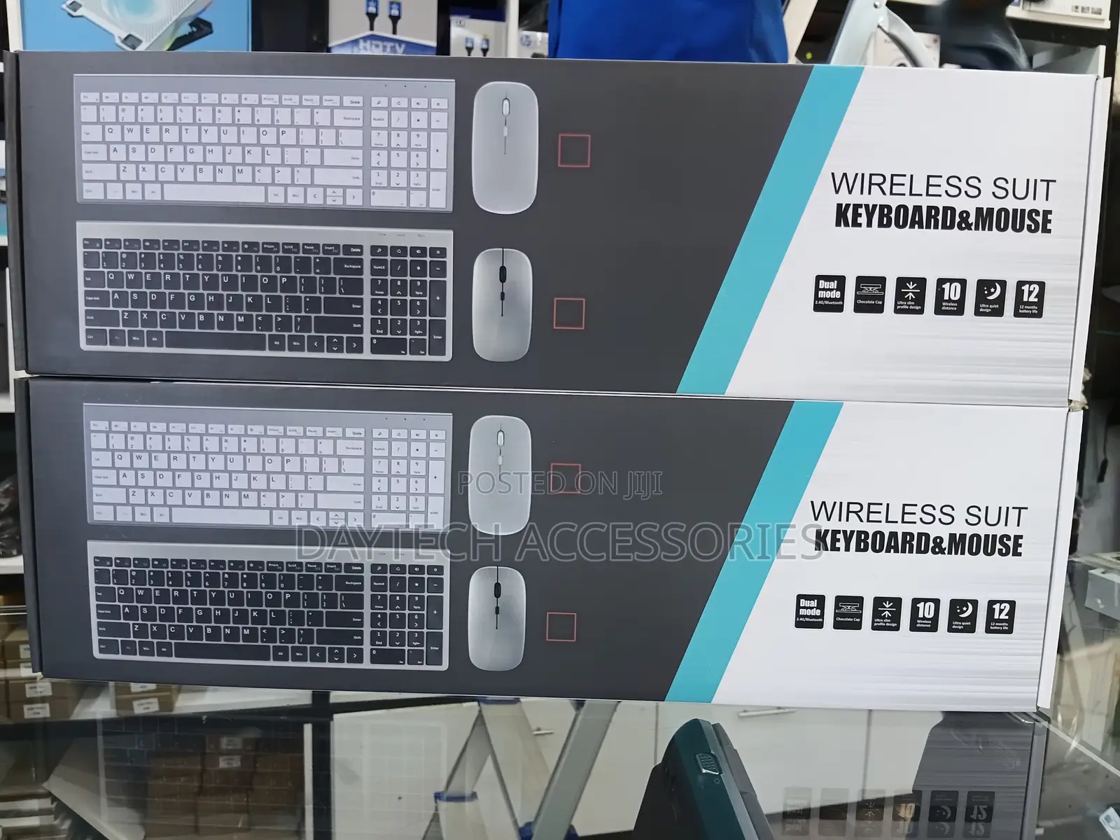 Rechargeable Bluetooth Wireless Keyboard Mouse Combo for Laptop Pc