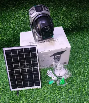 Solar PTZ Camera Dual Lens - 2 Way Audio + Night Vision
