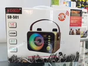 This Is a SDRD Sd-501 Portable Bluetooth Karaoke Speaker