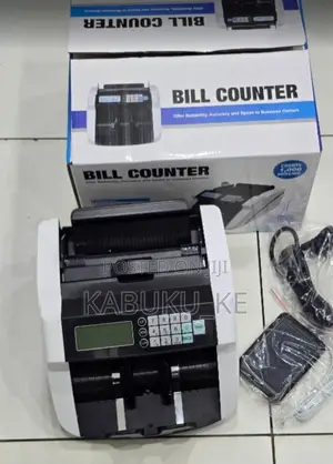 Money Counter Bill Counter Cash Counting Machine + Counterfeit Detect