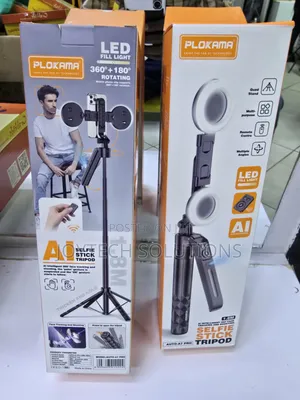  Selfie Stick Tripod Ai Tracking 360° Plokama A7 Pro Bluetooth