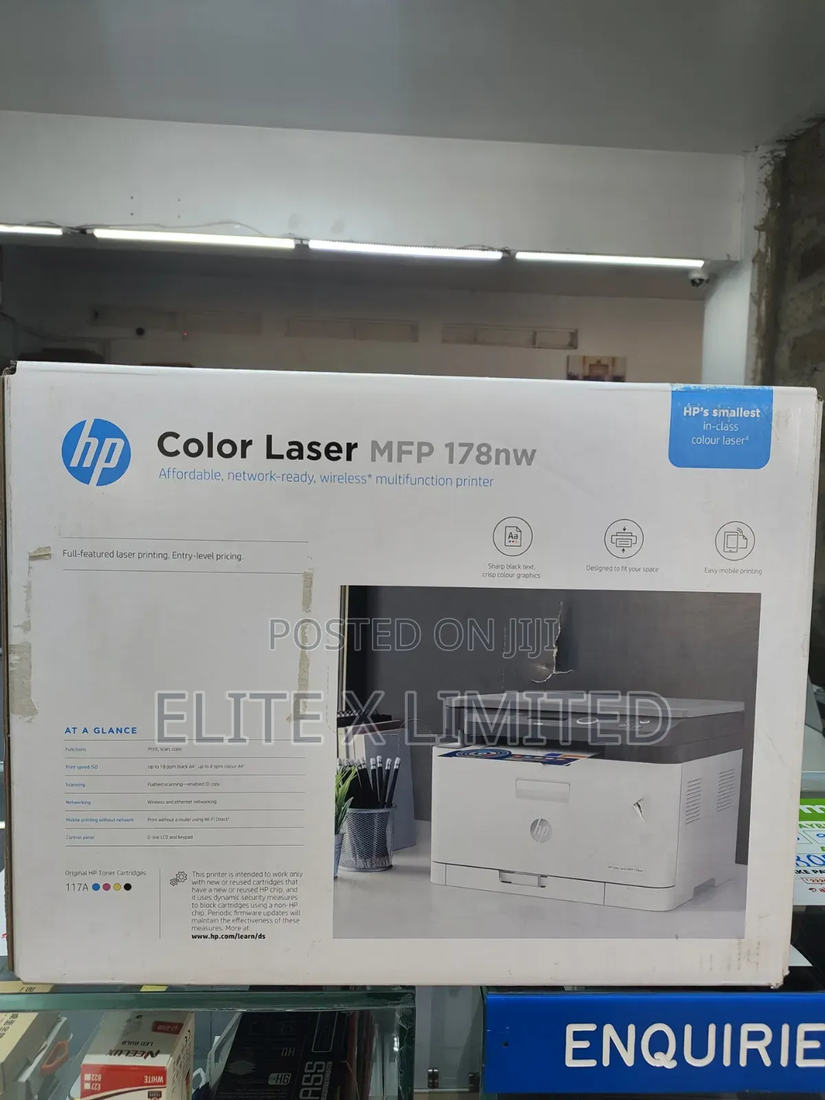 Hp Color Laser MFP 178nw Printer