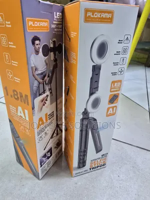  Selfie Stick Tripod With Ai Face Tracking Plokama A7 Pro 360° 1.8m