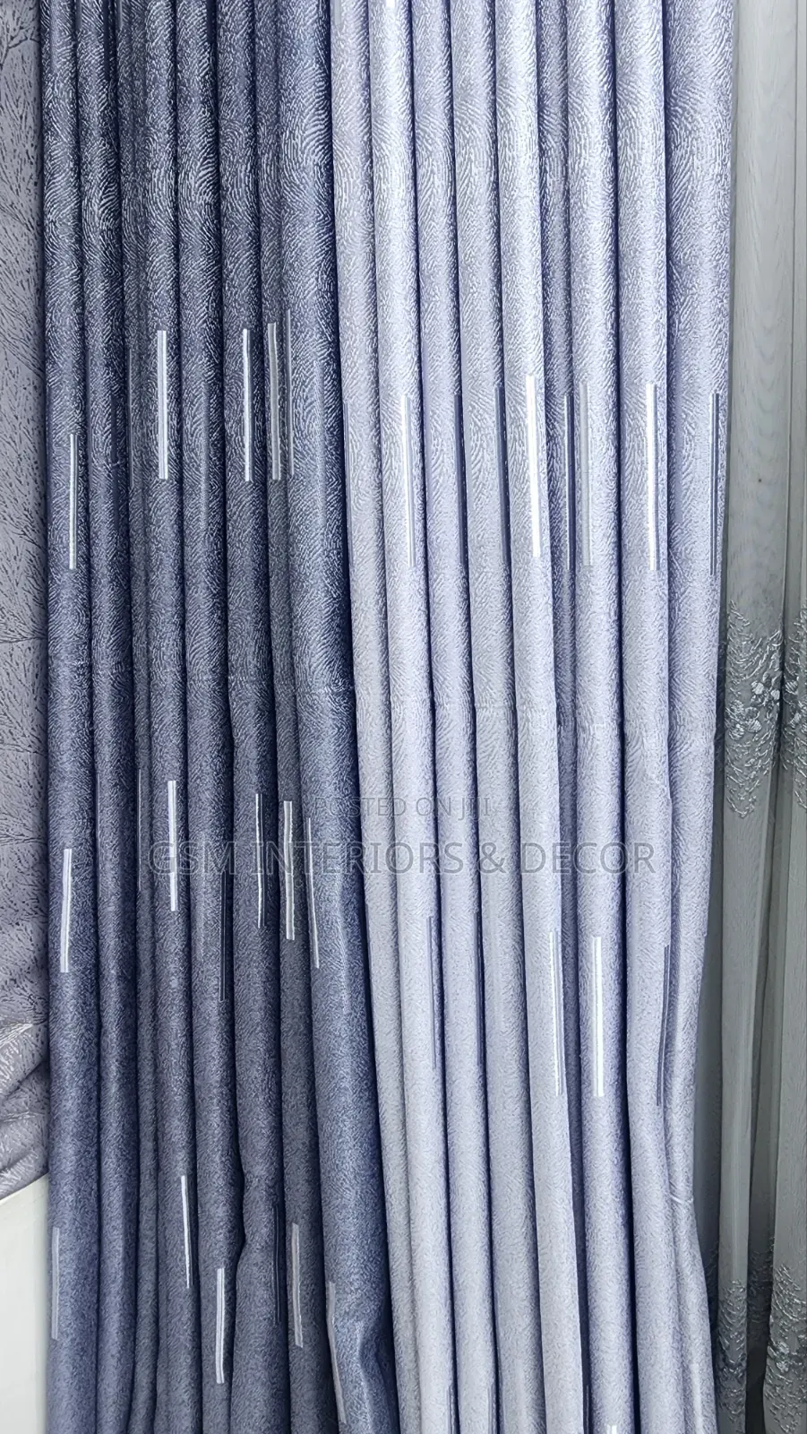 Light Grey and Dark Grey Curtains for Living Rooms