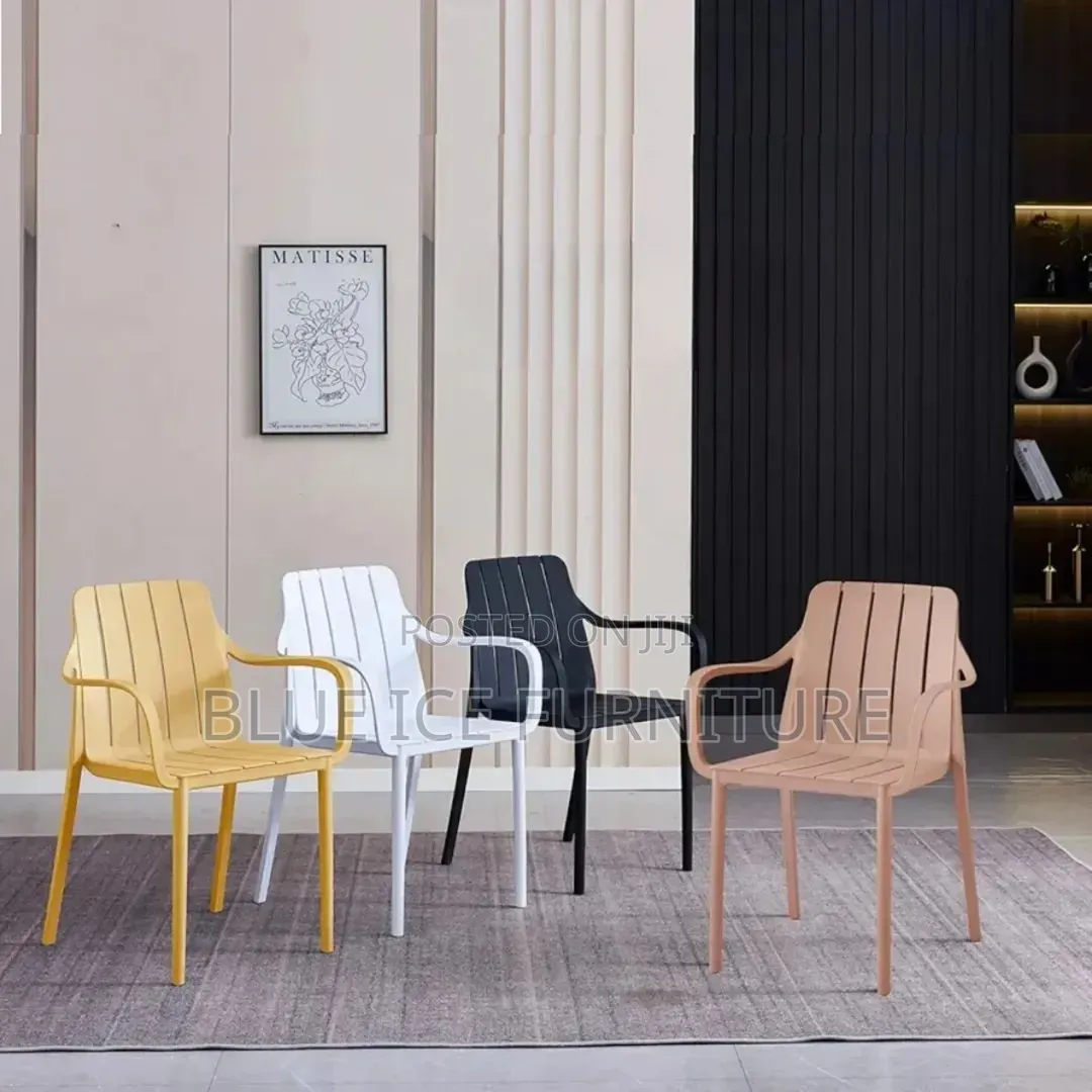 Plastic Armrest Chair