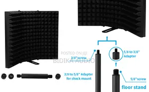 Microphone Isolation Shield 3 Sided