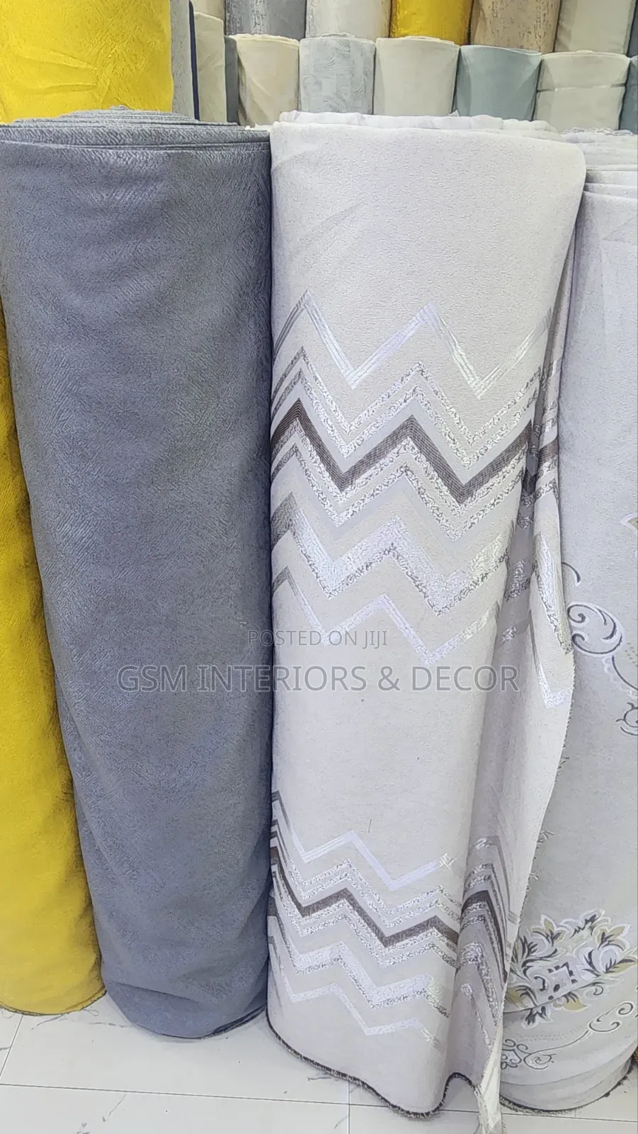 Heavy Fabric Floral Curtains for Home Accessories