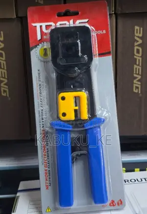 Rj45 Pass-Through Crimping Tool