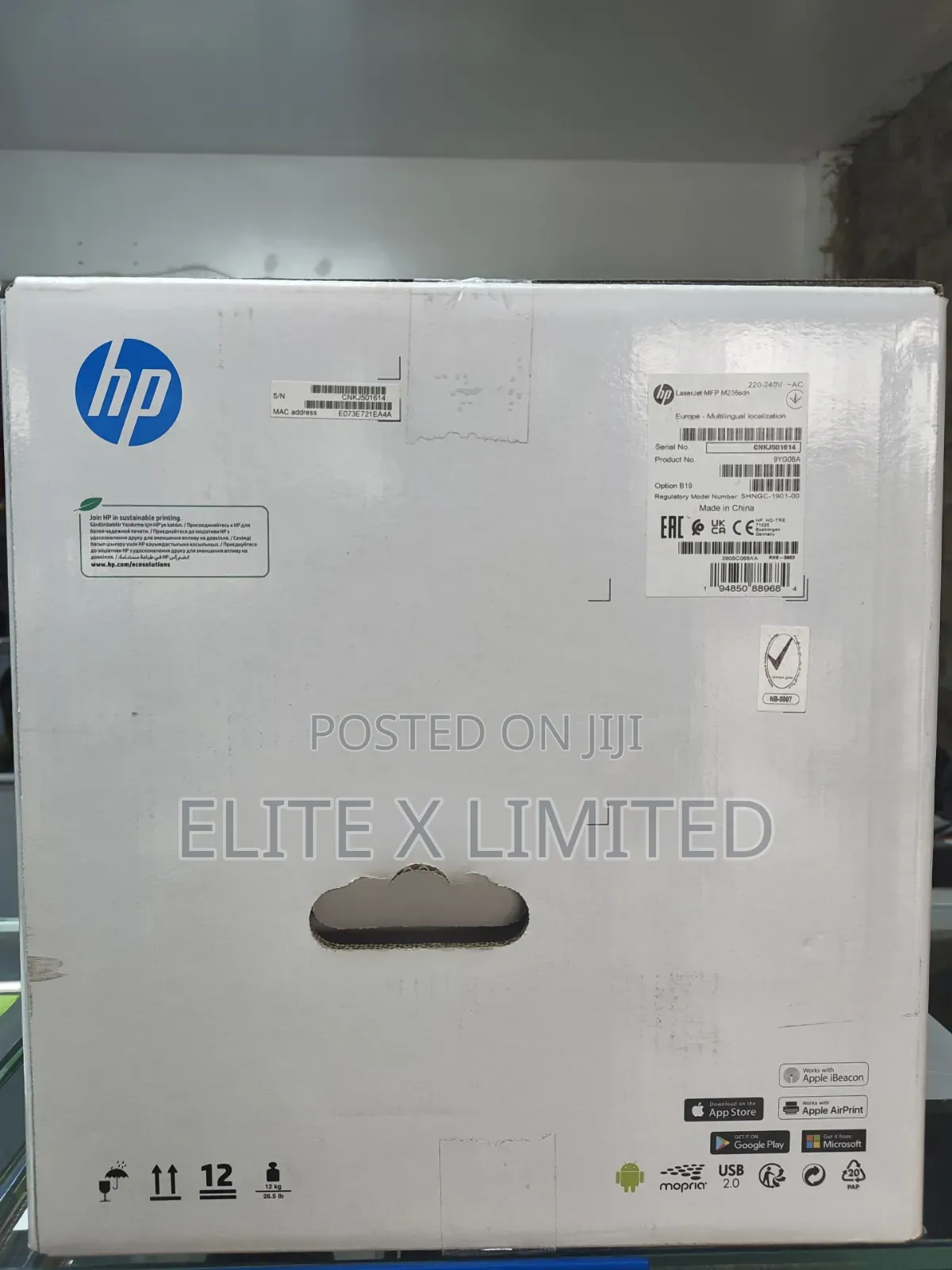 Hp Laserjet MFP M236sdn Printer