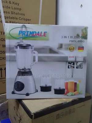 Primdale 3-in-1 Blender With Grinder Chopper – Efficient Reliable