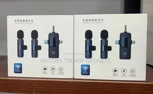 2.4ghz Wireless Mic 3-in-1 Lightning Type-C Aux
