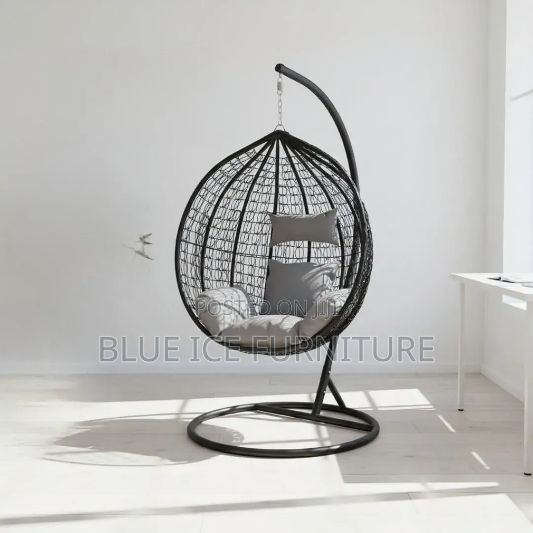 Black Balcon Hammock Swing