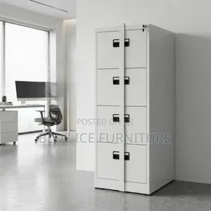 4-Drawer Cabinet With a Front Lock Bar