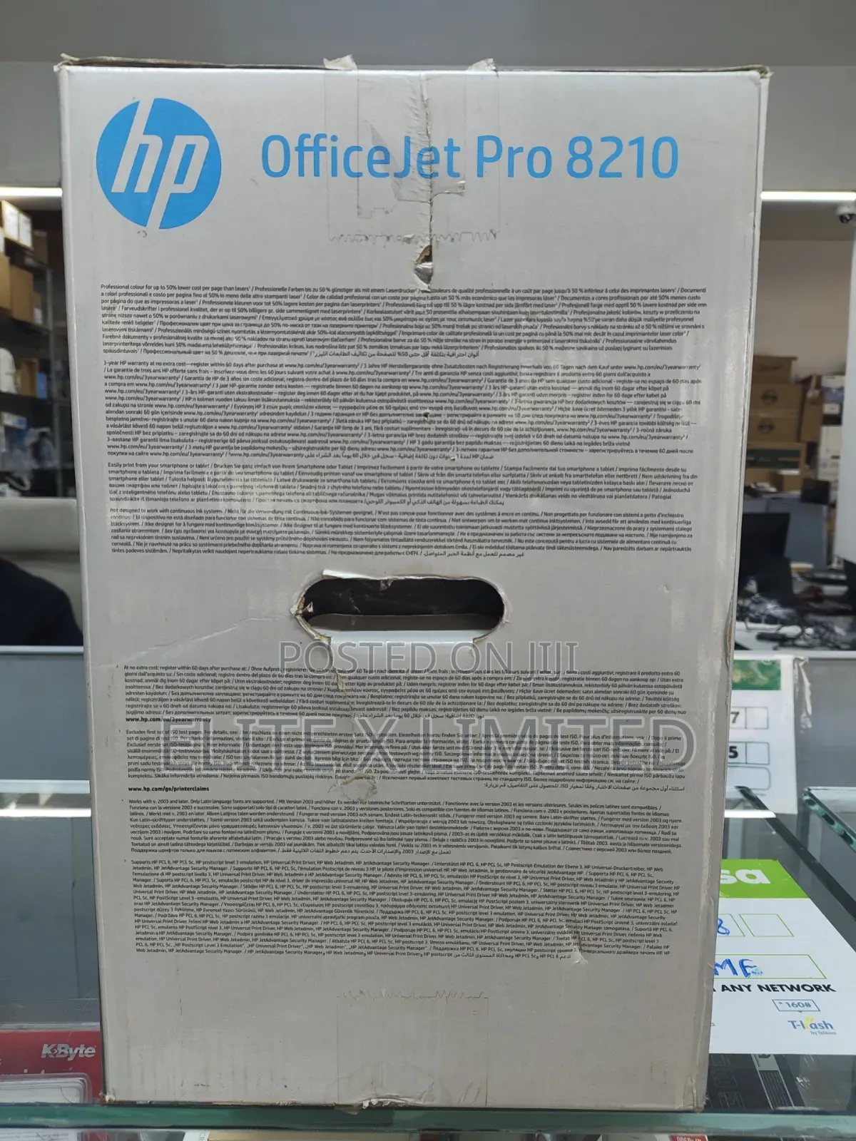 Hp Officejet Pro 8210 Printer