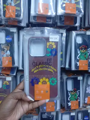Xiaomi Redmi 13c, Featuring Floral Graphics and Text Case