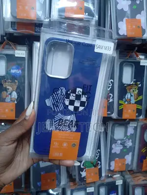 Samsung Galaxy M33 Blue Protective Phone Case