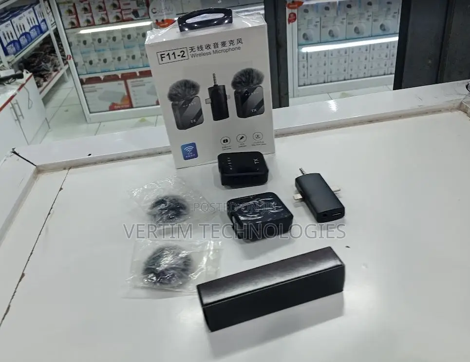 F11-2 Wireless Microphone Plug and Play