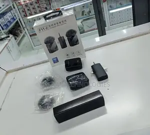 Portable F11-2 3in1 Wireless Lavalier Microphone
